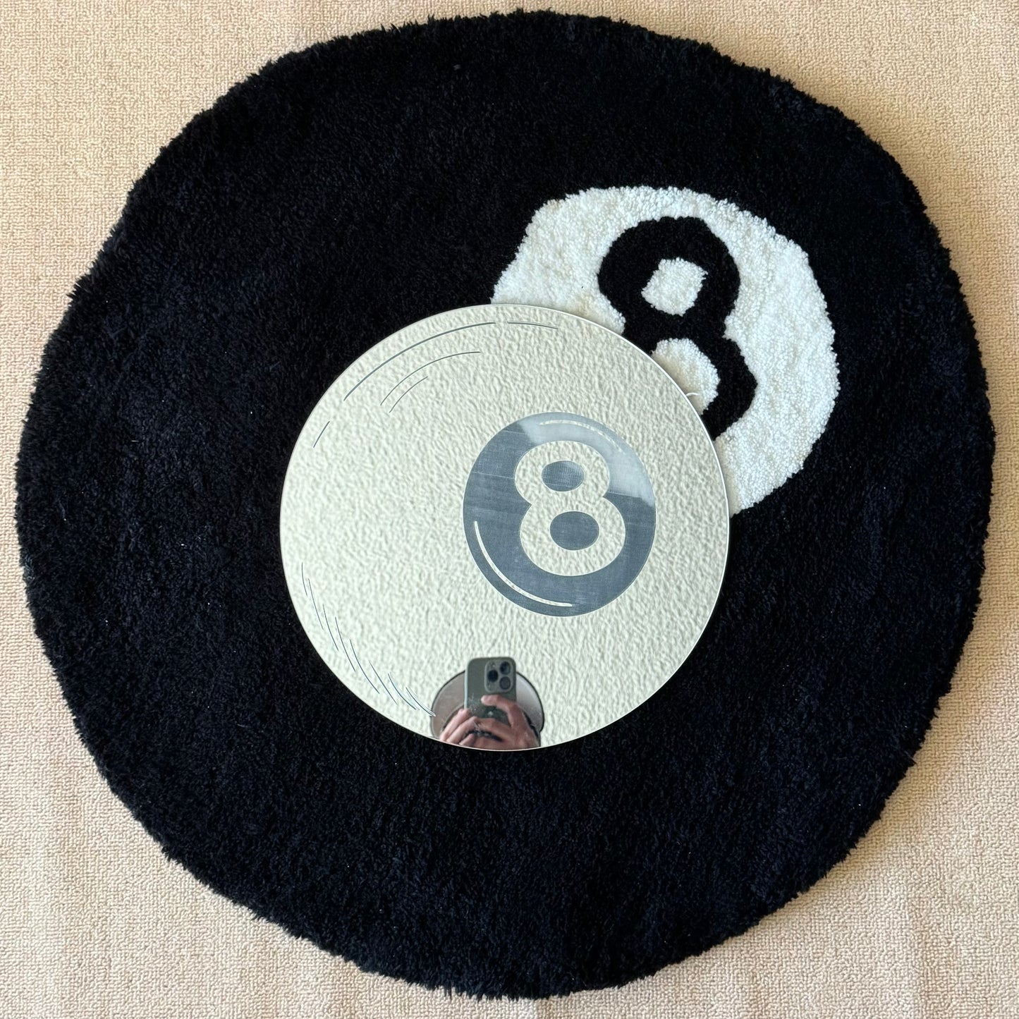 8 Ball Mirror