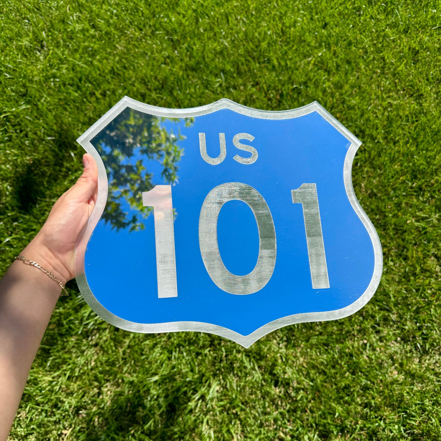 101 Sign Mirror