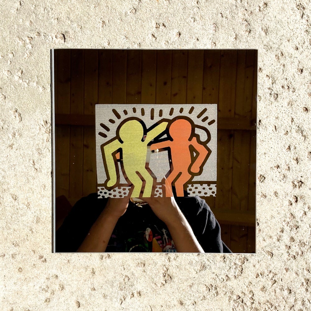 Keith Haring “Best Buddies” Mirror